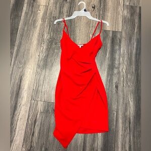 🌱🦢4 FOR $15!🦢🌱 Elegant Red split Women's Dress